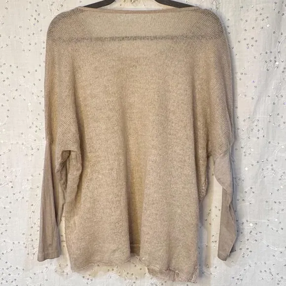 VTG Early Y2K Italian Mohair Blend Sweater Oversized Fit Dolman Sleeves Size M/L