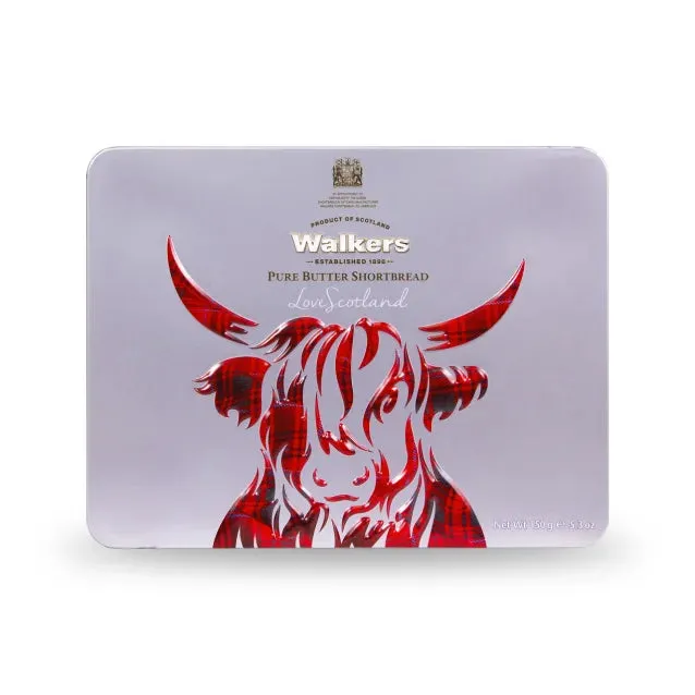 Walkers Highland Coo Shortbread Tin