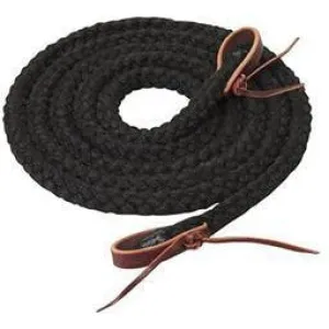 Weaver Leather Silvertip Hollow Braid Trail Reins, 5/8" x 10'