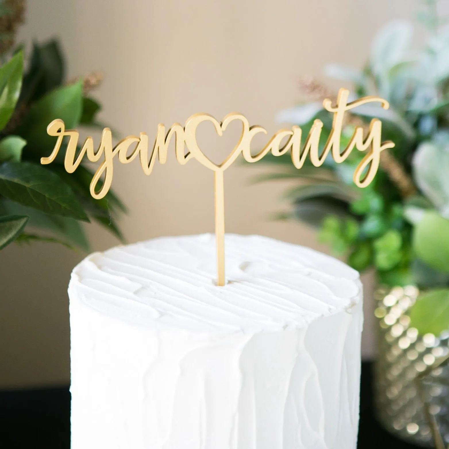 Wedding Cake Topper Names