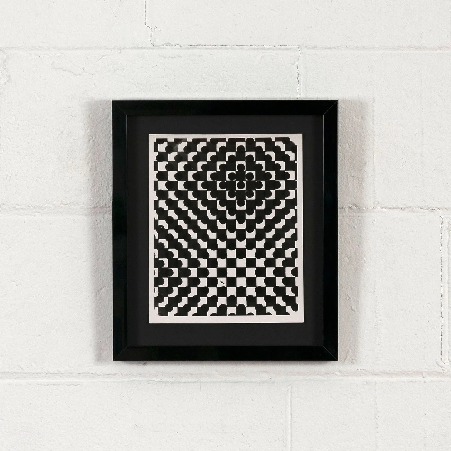 WEEGEE 'ABSTRACTION #6" PHOTOGRAPH