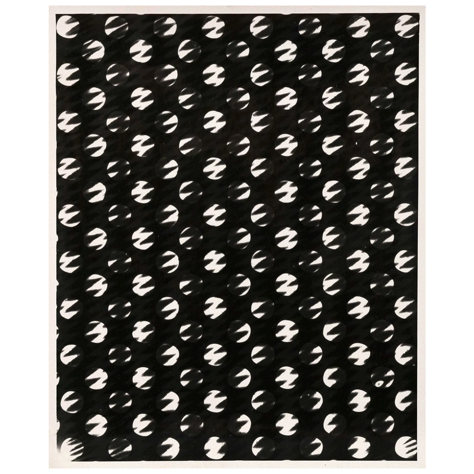WEEGEE 'ABSTRACTION" PHOTOGRAPH