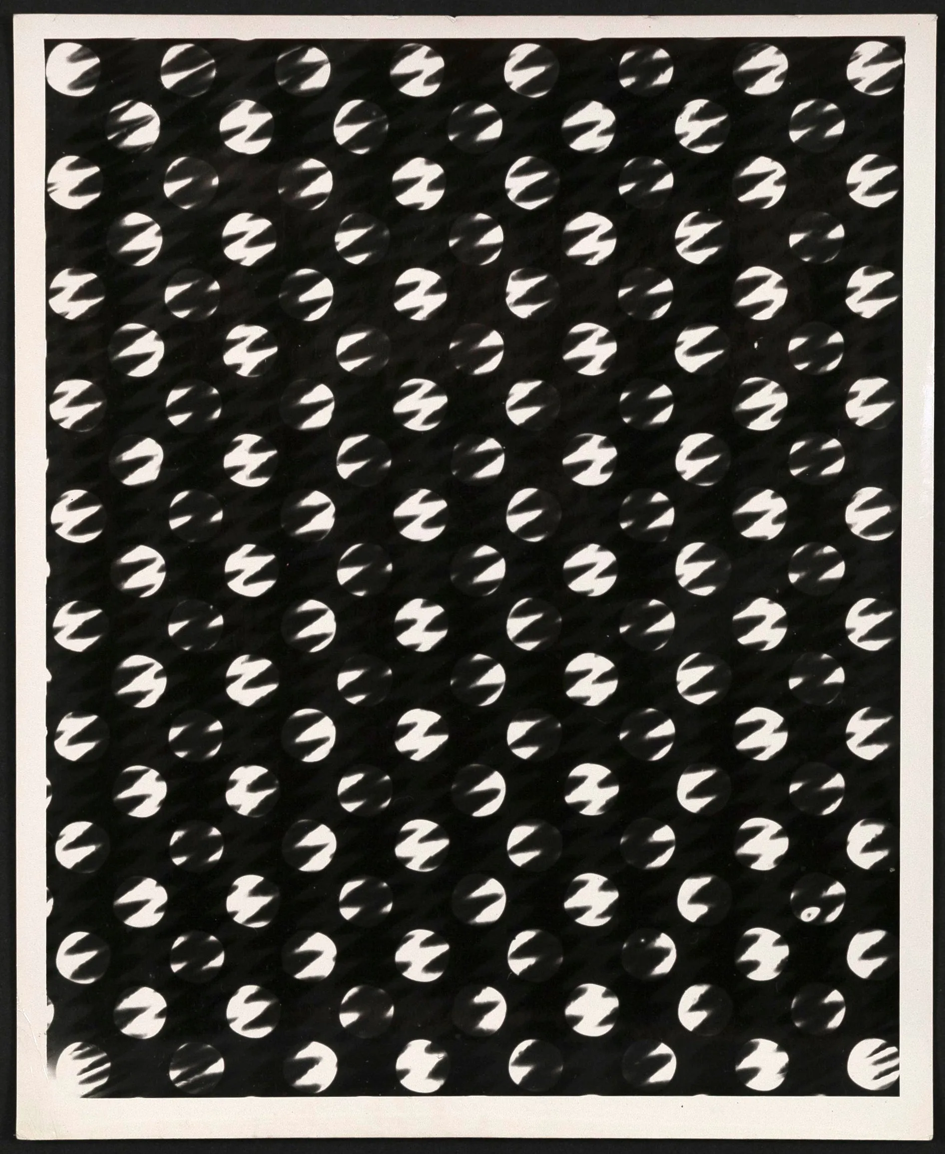 WEEGEE 'ABSTRACTION" PHOTOGRAPH