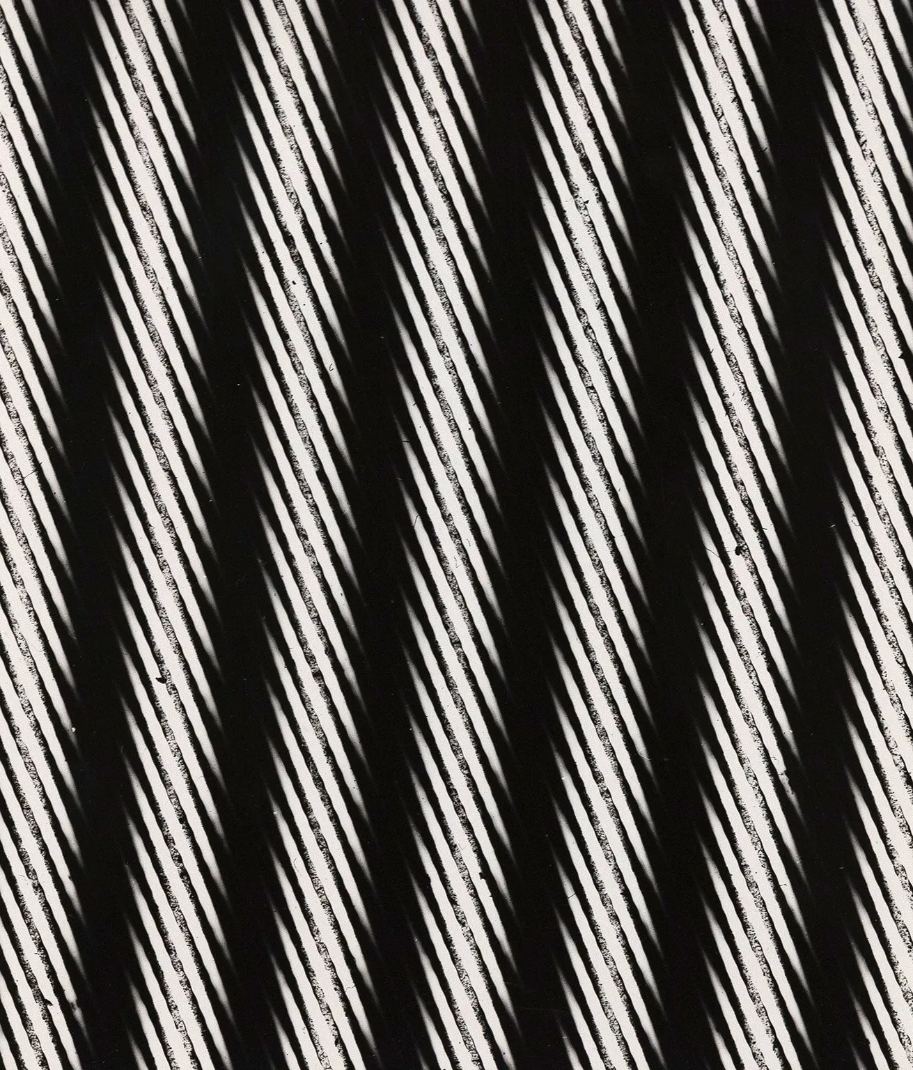 WEEGEE "DISTORTION: STRIPES" C. 1955