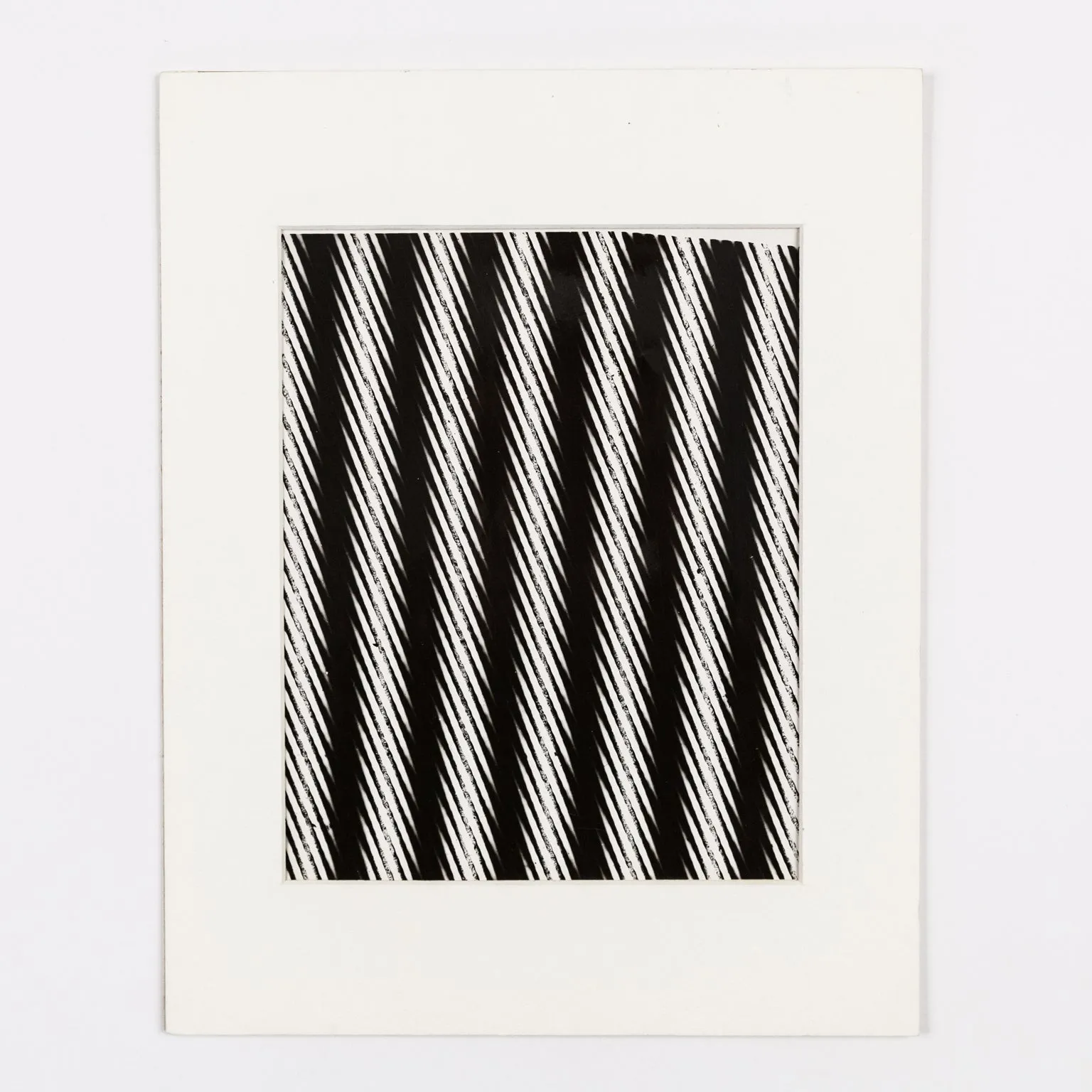 WEEGEE "DISTORTION: STRIPES" C. 1955