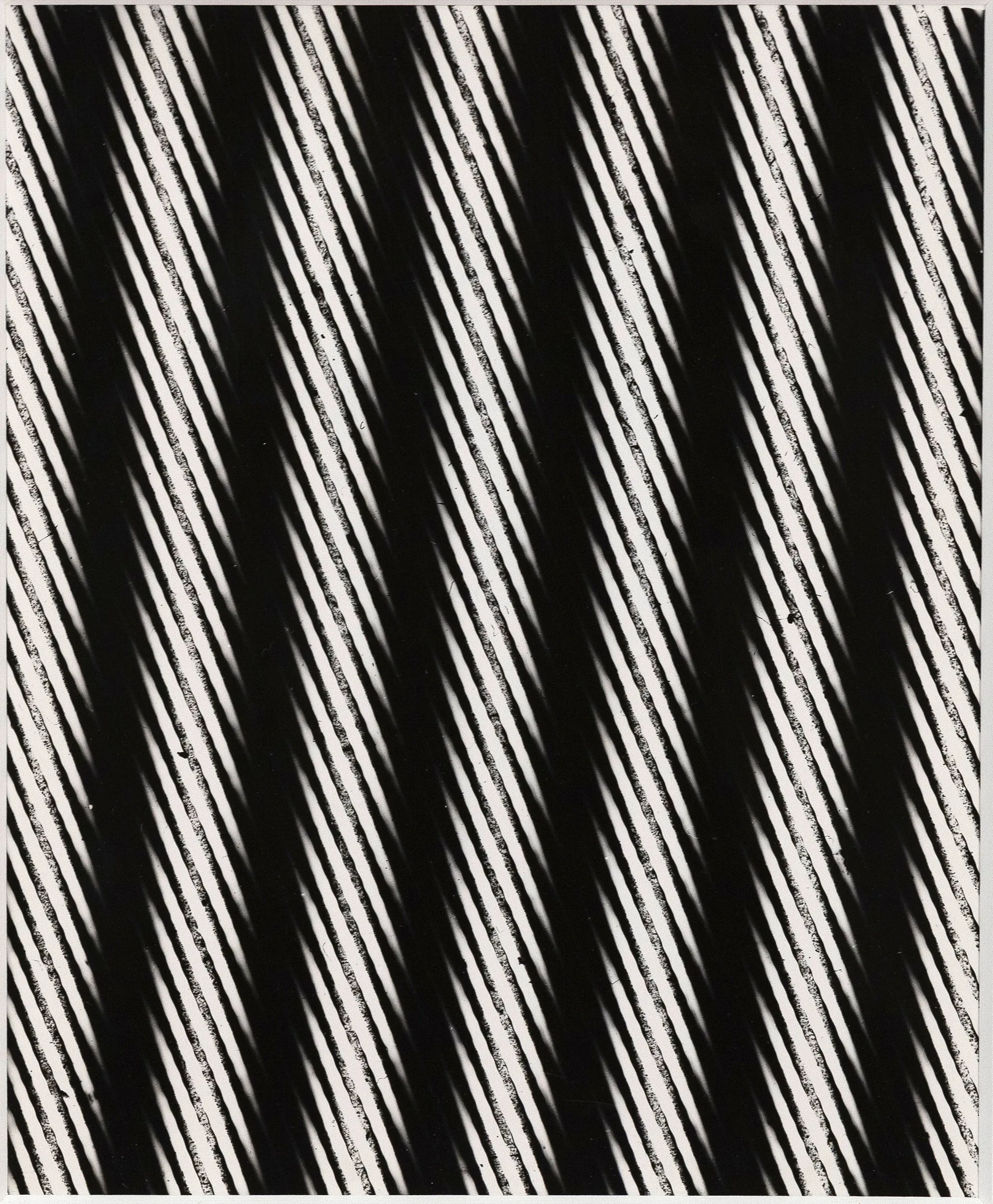 WEEGEE "DISTORTION: STRIPES" C. 1955