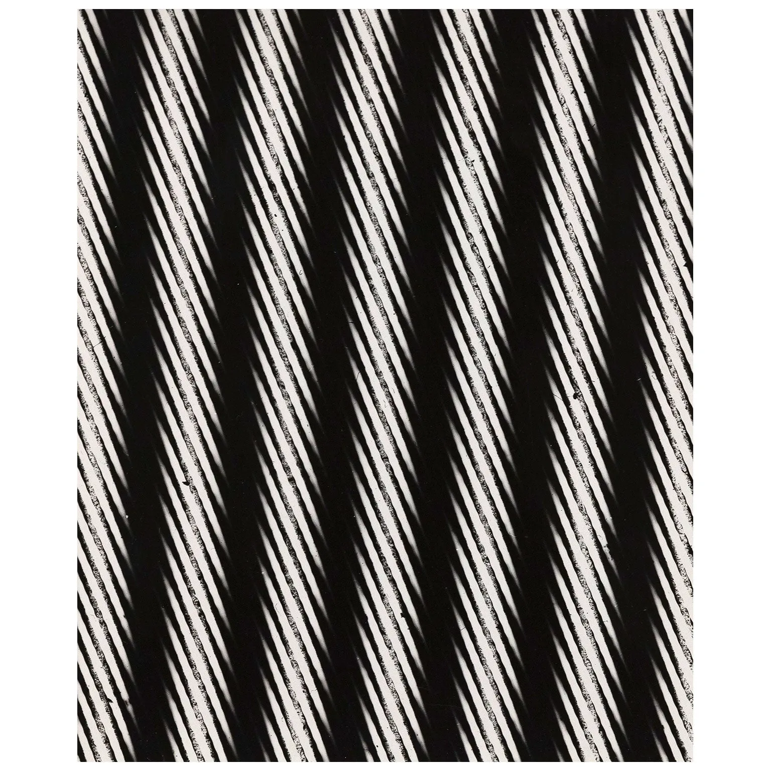 WEEGEE "DISTORTION: STRIPES" C. 1955