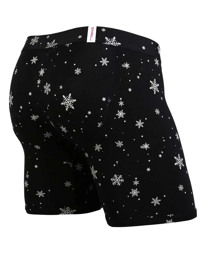 Weekday Boxer Snowy Night Black