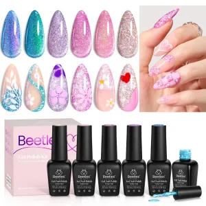 Whimsical Wonders | 6 Colors Gel Polish Set