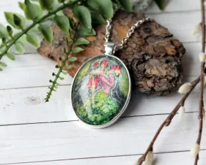 Wild Columbine Goddess Necklace