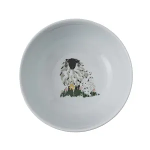 Woolly Sheep Porcelain Bowl