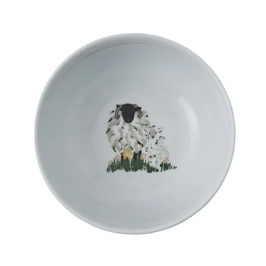 Woolly Sheep Porcelain Bowl