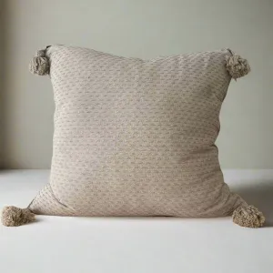 XL Cotton Tassel Pillow № 2