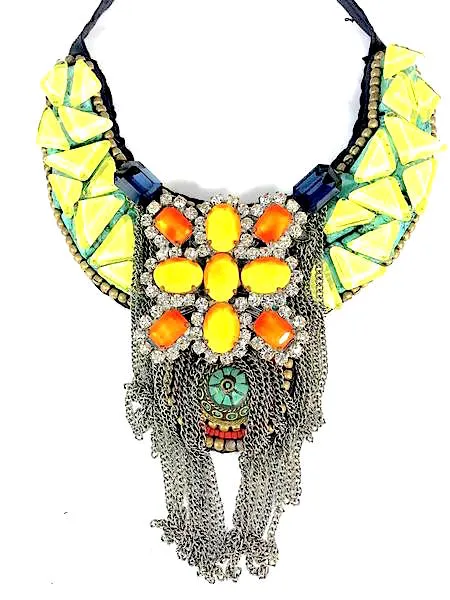 Yellow Brick Turquoise