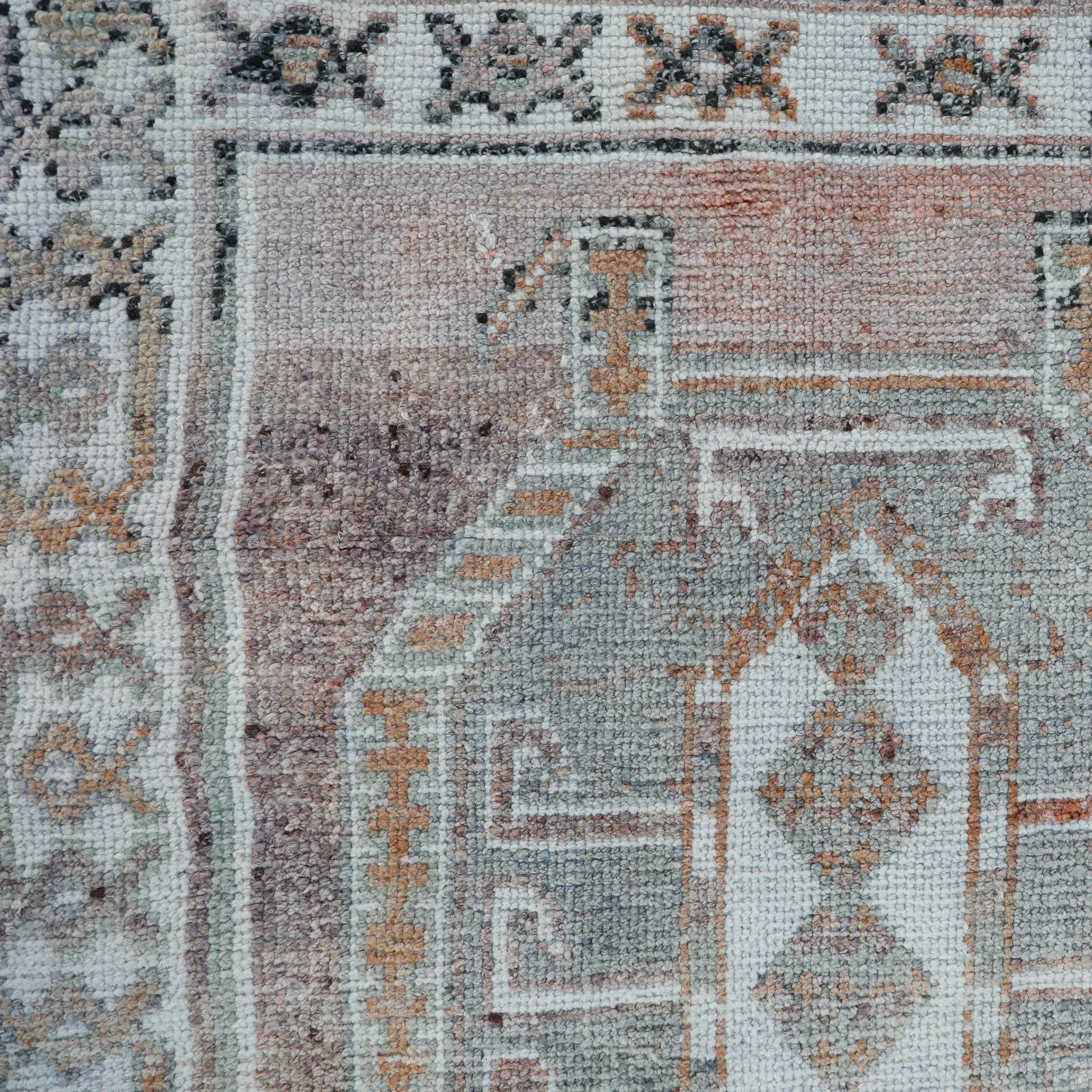 Z166 Handwoven Vintage Rug 3’7x10’2