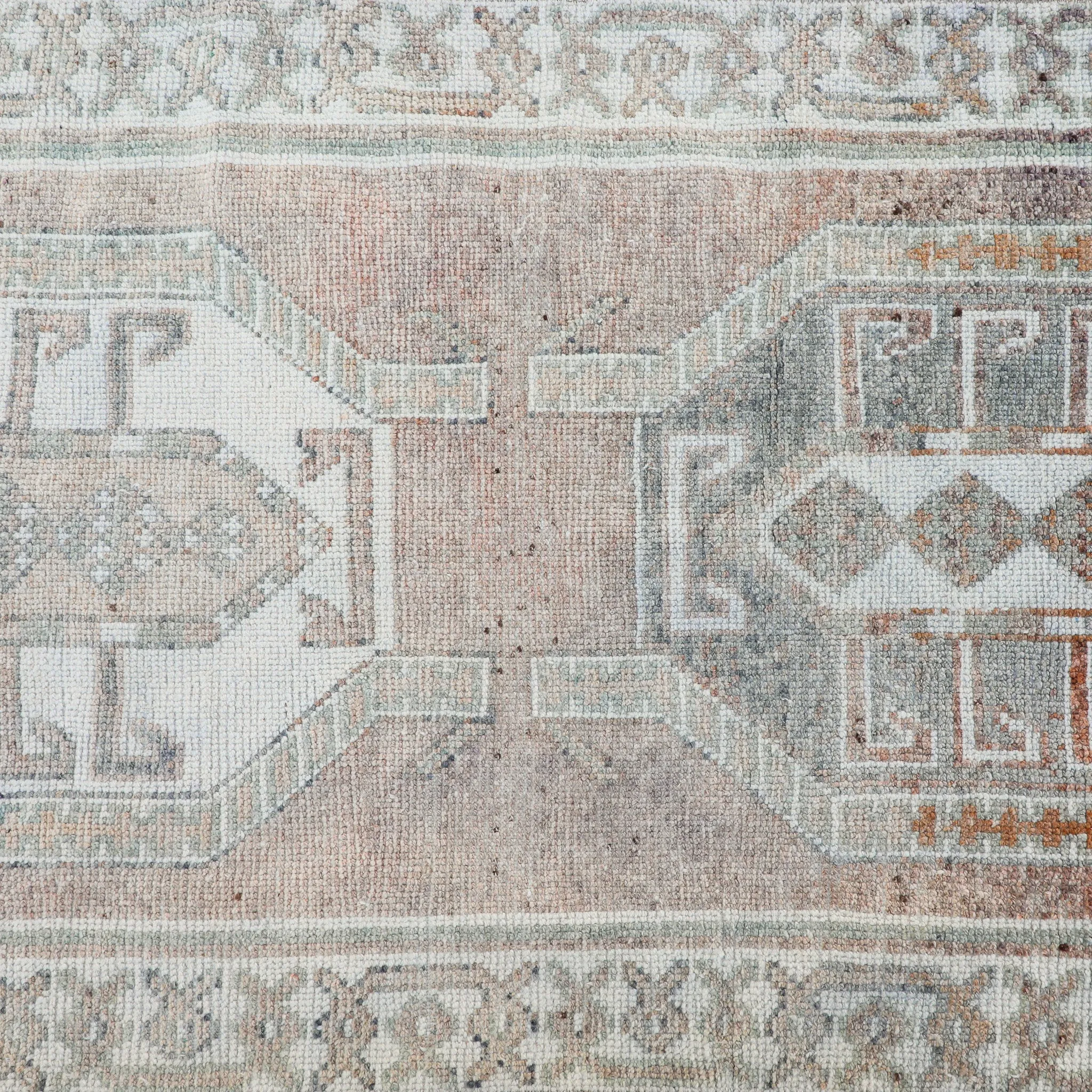 Z166 Handwoven Vintage Rug 3’7x10’2
