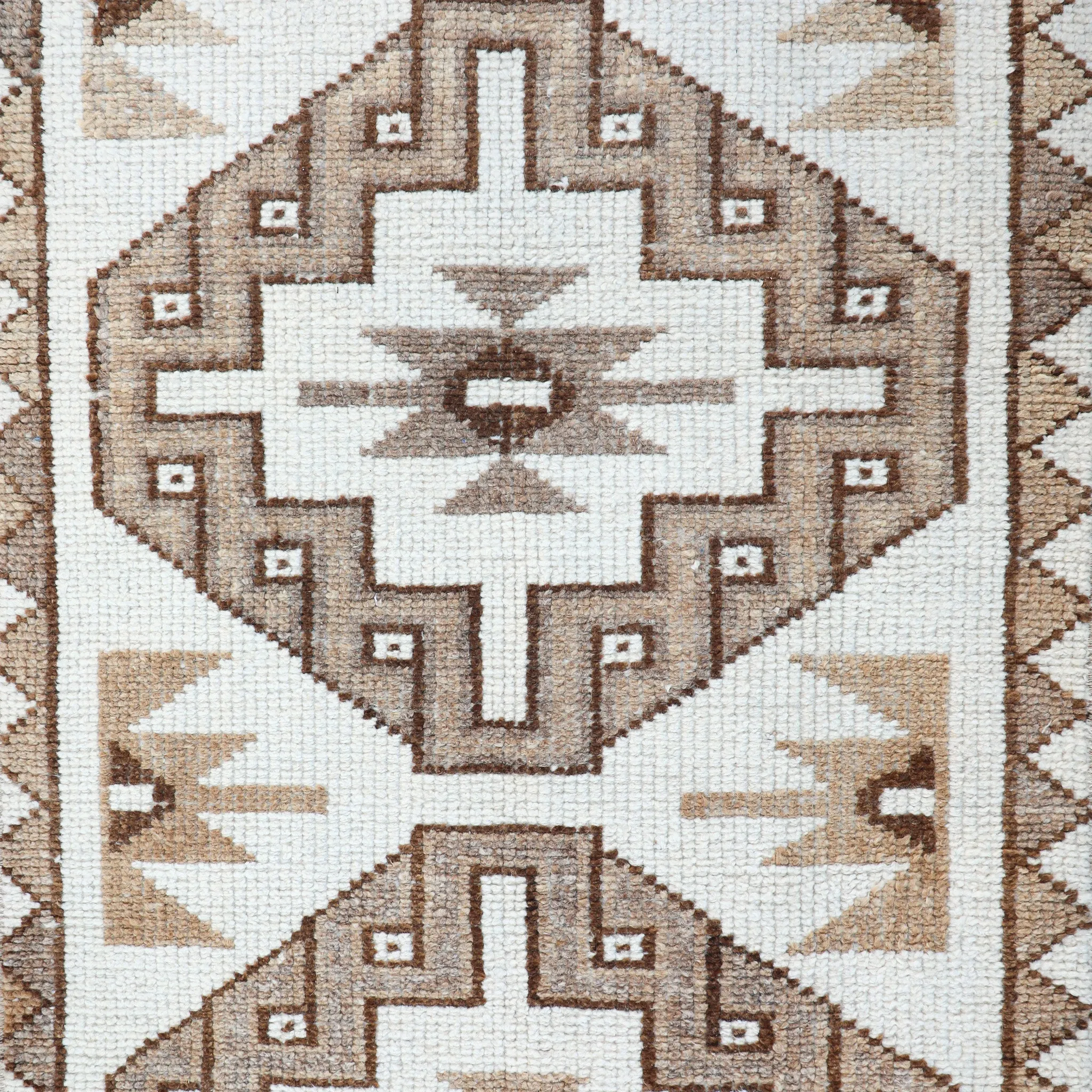 Z203 Handwoven Vintage Rug 3x11'7