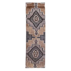 Z306 Handwoven Vintage Rug 2'9x9’2