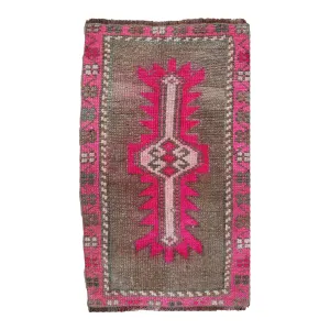 ZM226 Handwoven Vintage Rug 1’6x2'5