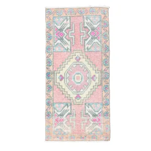 ZM268 Handwoven Vintage Rug 1’5x2’11